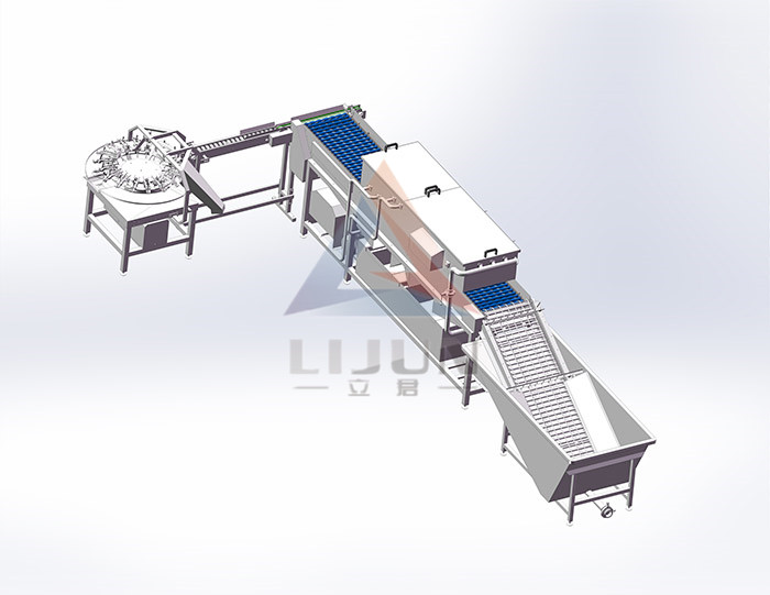 LJ-8000 whole egg washing machine production line